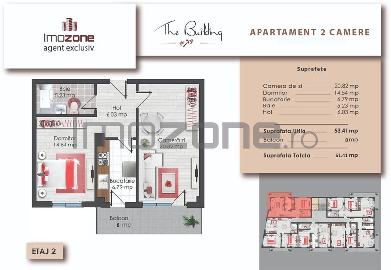 Prelungirea Ghencea 2 camere decomandat  imobil nou